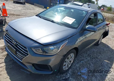 2020 Hyundai Accent Se from USA, damaged, VIN 3KPC24A6XLE106159